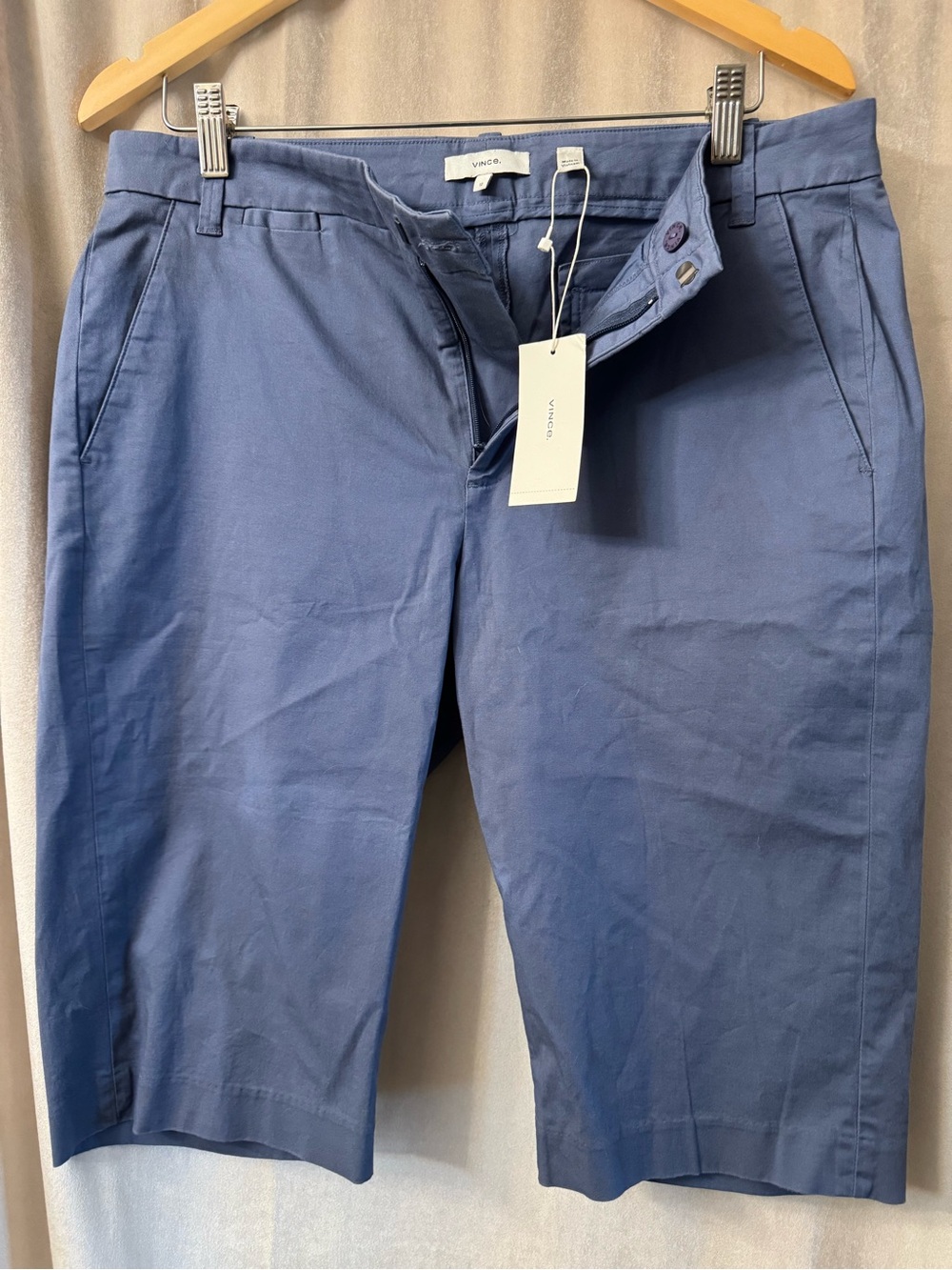 Vince Mid Rise Chino Bermuda Shorts NWT